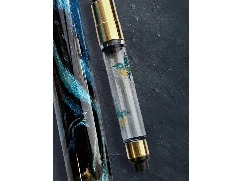 Esterbrook x BUNGUBOX Estie Fountain Pen - Limited Edition - Kingfisher - Image 3