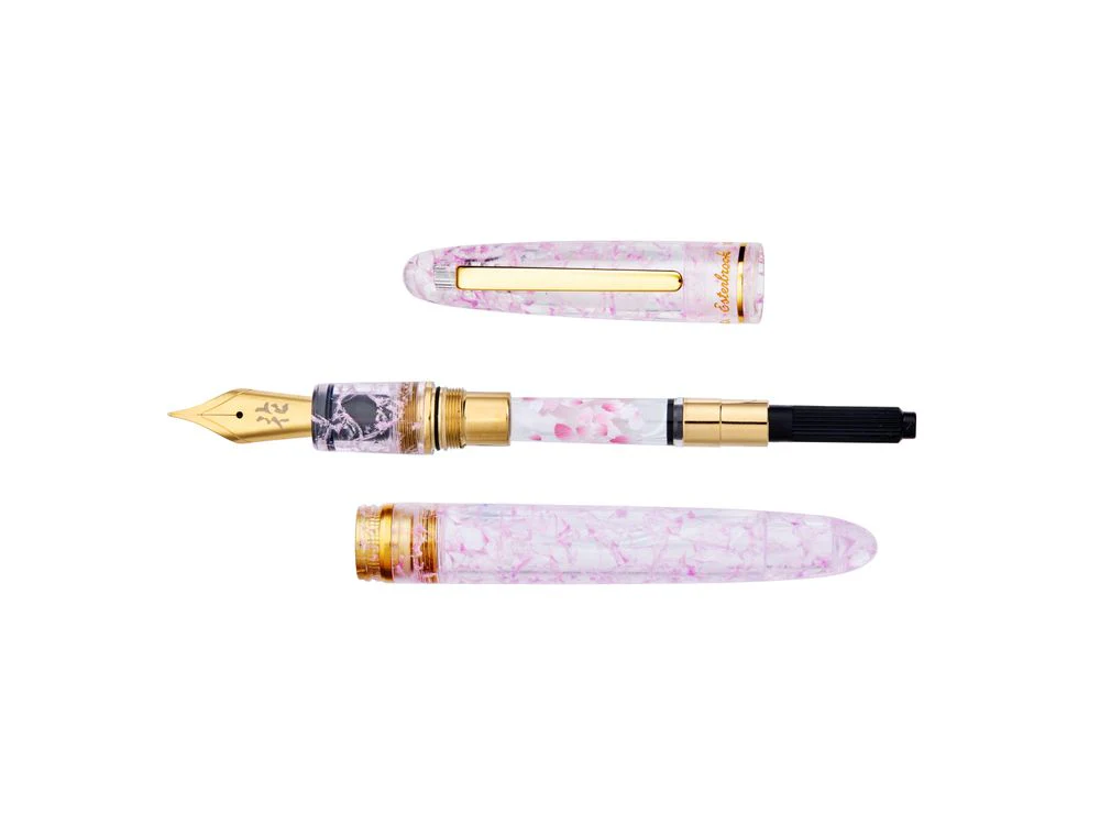 Esterbrook x BUNGUBOX Estie Fountain Pen - Special Edition - Kachofugetsu Flower - Image 3
