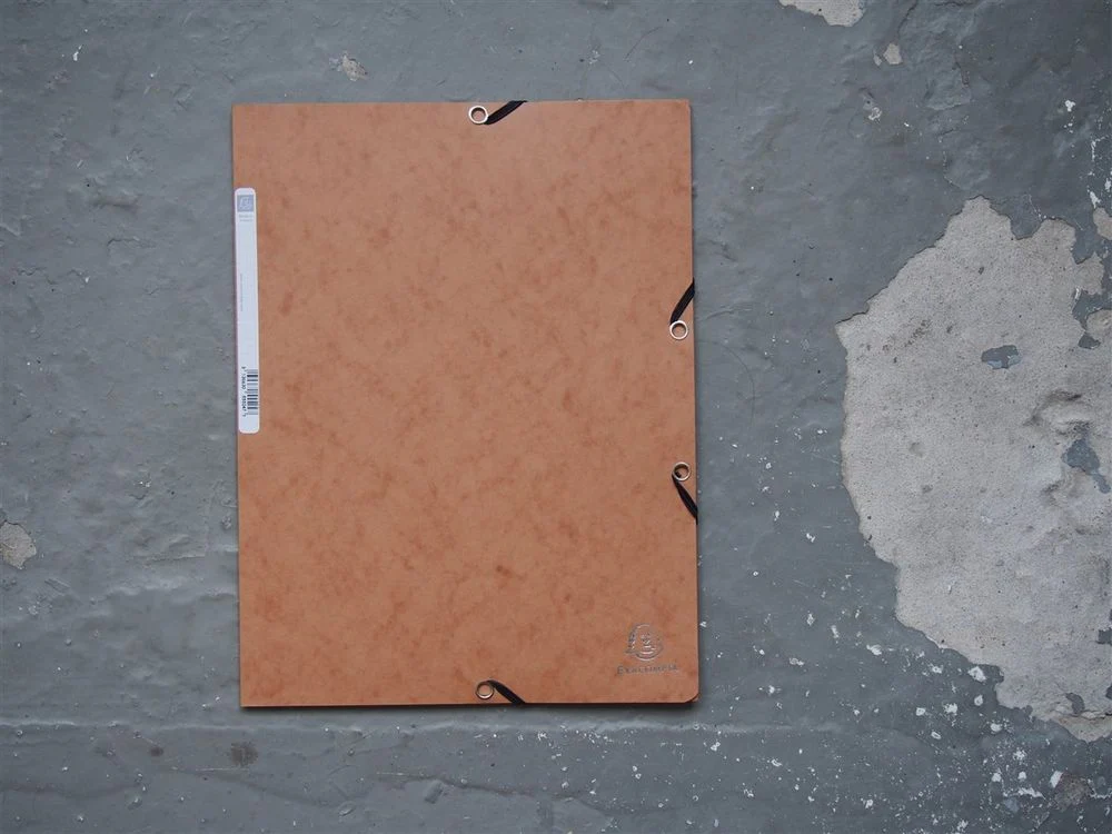 Exacompta Soft Card Folder - 9.5 x 12.5 Tan