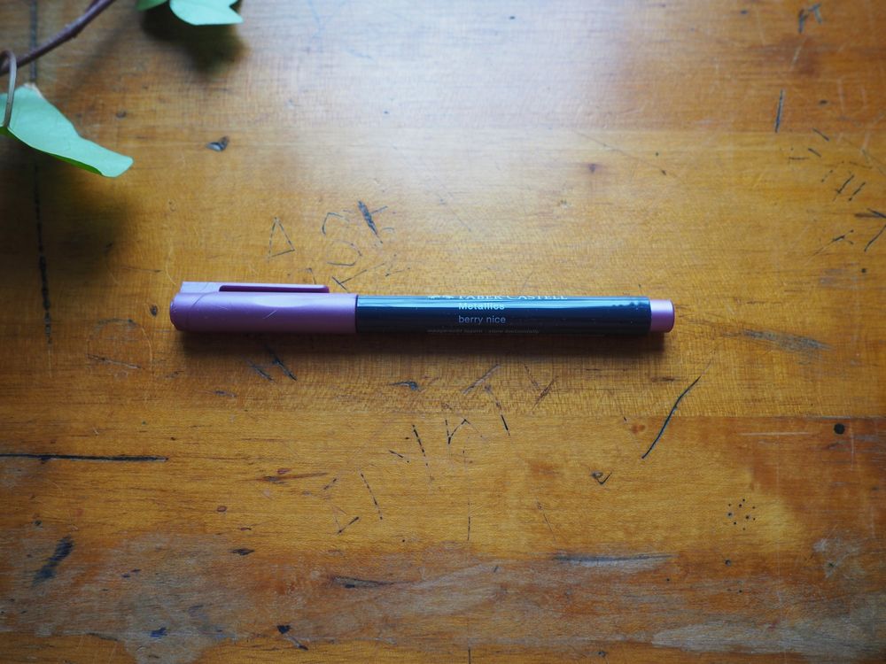 Faber-Castell Metallics Marker - Berry Nice