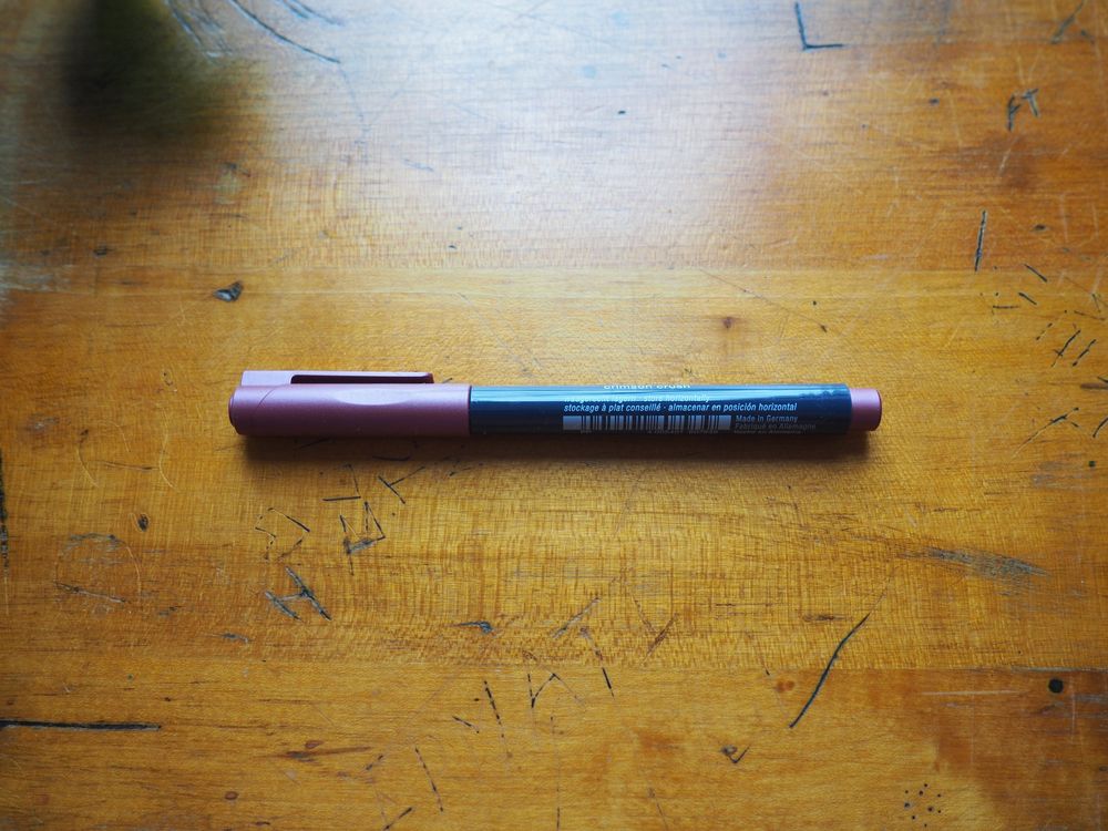 Faber-Castell Metallics Marker - Crimson Crush