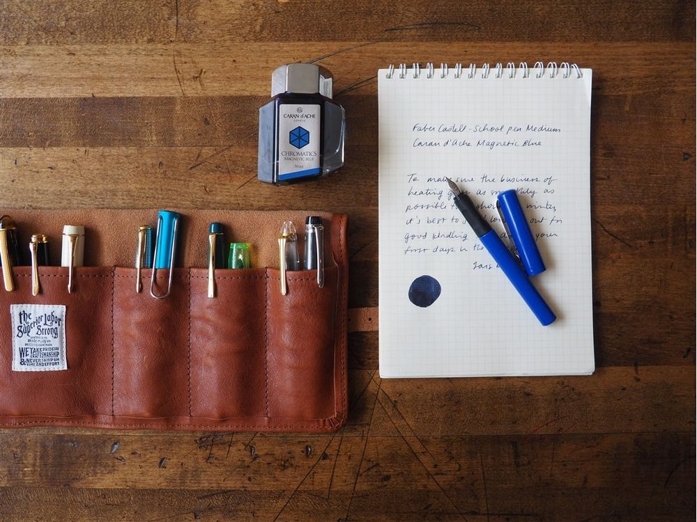 Faber-Castell School Fountain Pen - Blue - Image 4