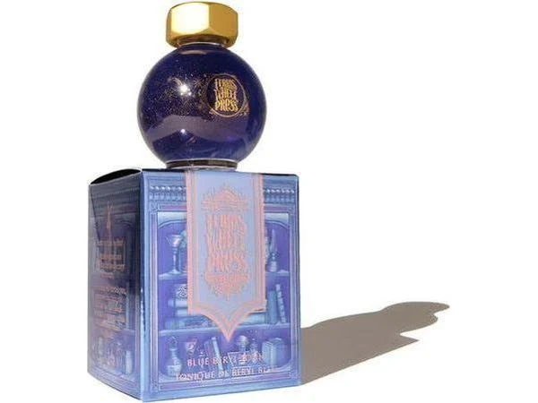 Ferris Wheel Press Fountain Pen Ink (20mL) - FerriTales: Down the Rabbit Hole - Blue Beryl Tonic