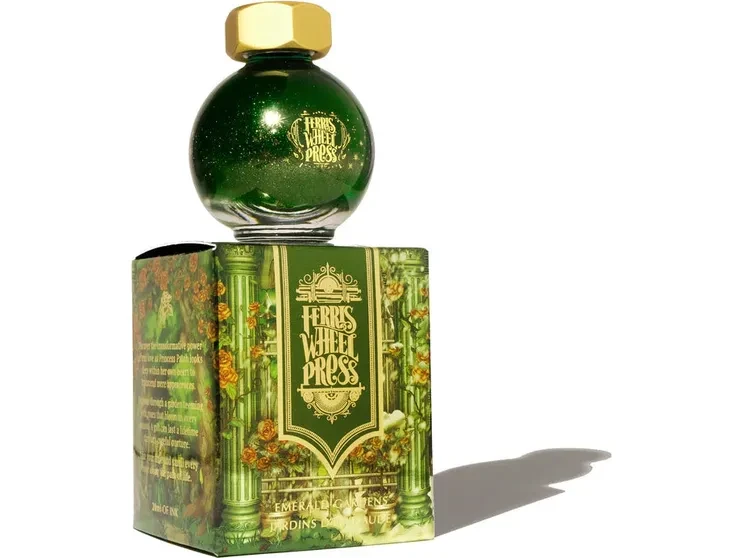 Ferris Wheel Press Fountain Pen Ink (20mL) - FerriTales: The Beauty and the Beast - Emerald Gardens