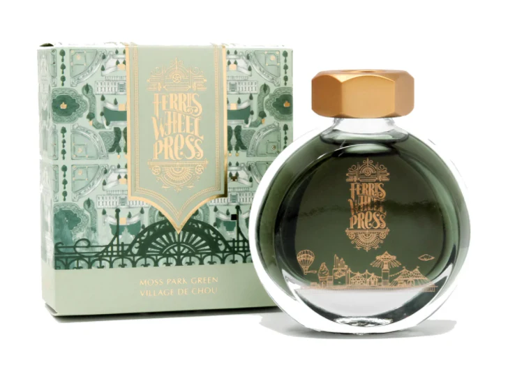 Ferris Wheel Press Fountain Pen Ink (38mL) - Autumn 2020 Series - Moss Park Green