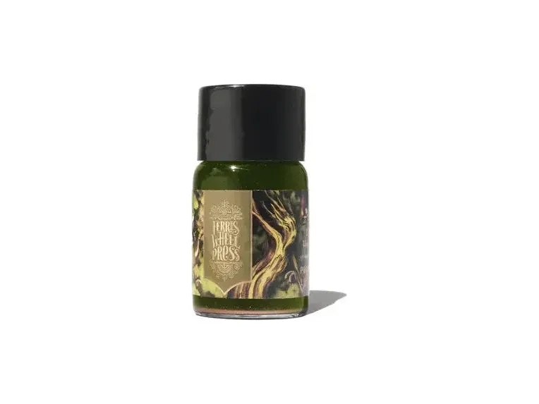 Ferris Wheel Press Fountain Pen Ink (10mL) - FerriTales: Bestiary Series - Lost in the Leaves (Mini Bottle)