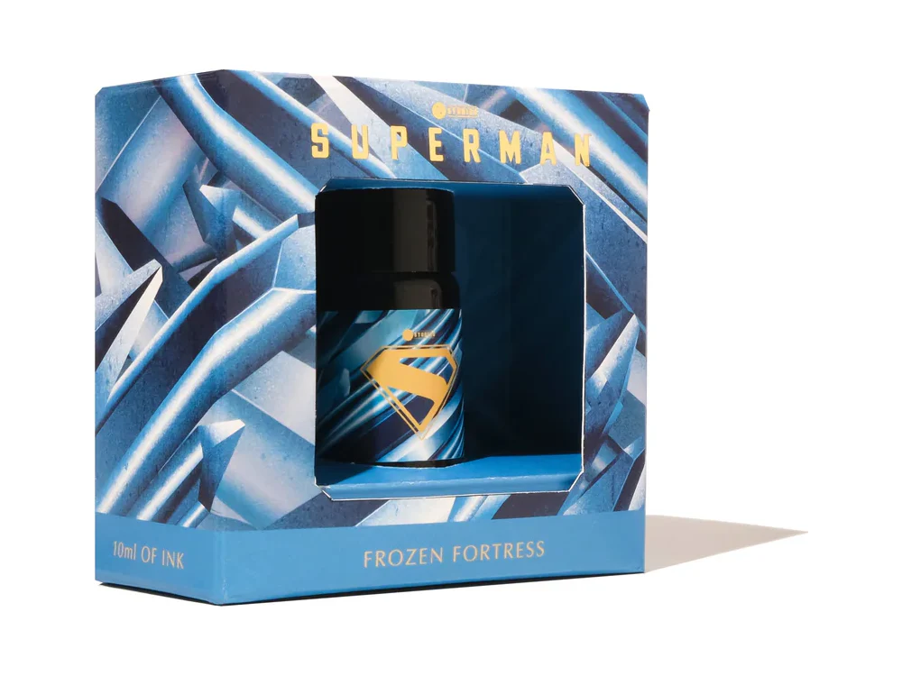 Ferris Wheel Press Fountain Pen Ink - Superman - Frozen Fortress - 10mL (Mini Bottle)