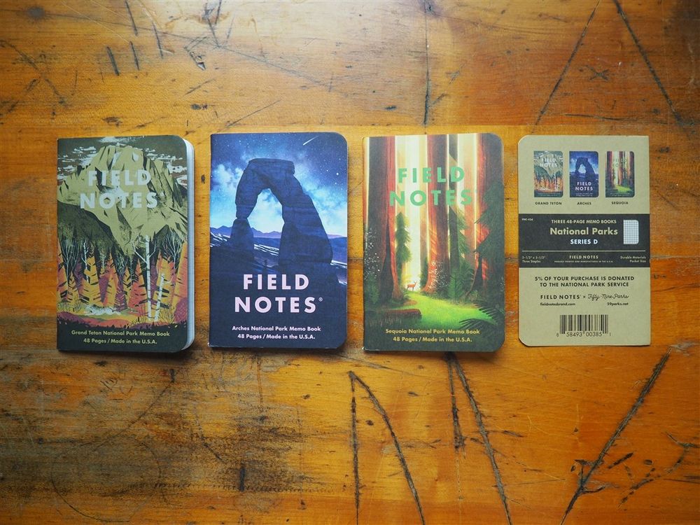 Field Notes - 2019 Summer Limited Edition - National Parks - Series D
