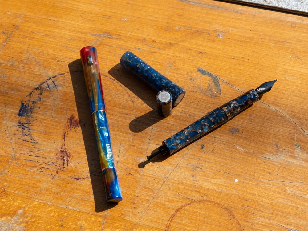Fine Writing International Fountain Pen - Scepter - Blue - Image 5