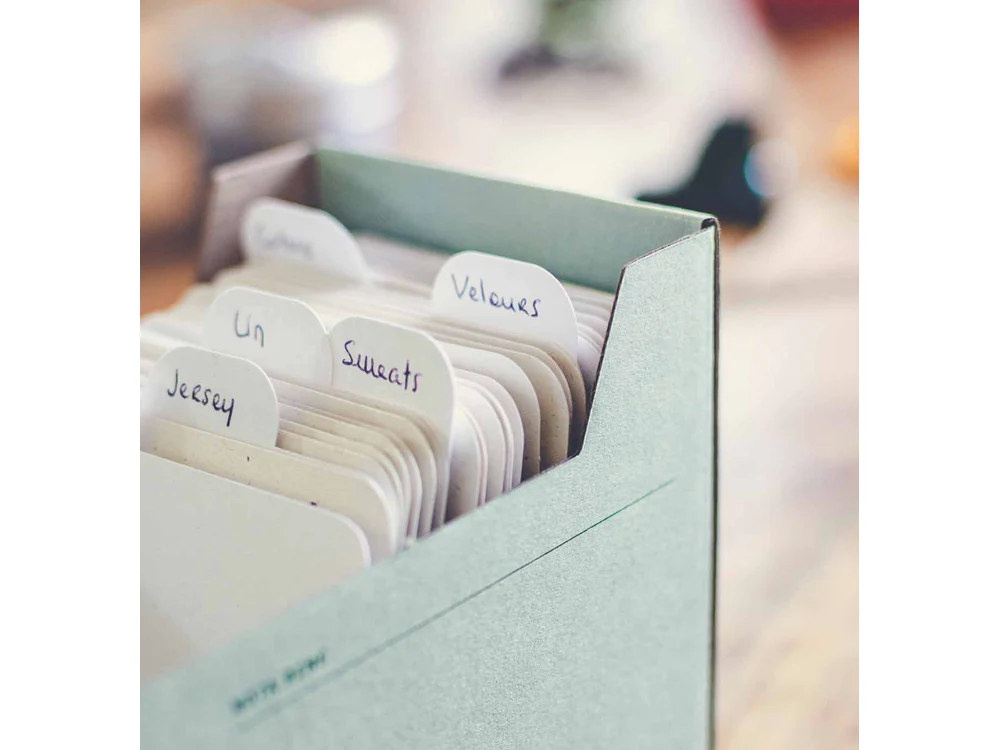 Foglietto - Memo Card Dividers - Pack of 6 - A7 - White - Image 2