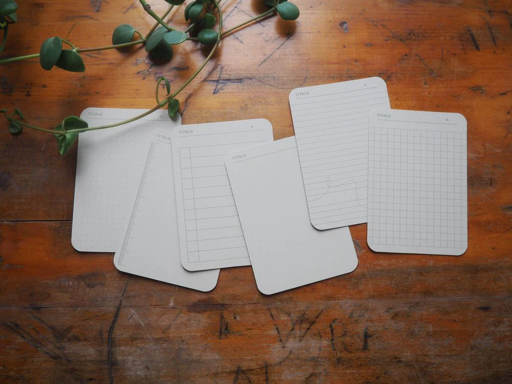 Foglietto - Memo Cards - Deck of 120 - A7 - Beige - Image 2