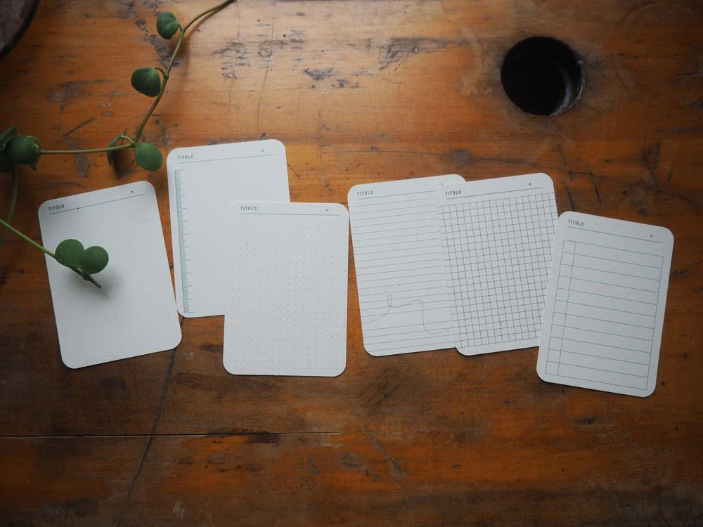 Foglietto - Memo Cards - Deck of 120 - A7 - Blanco (White) - Image 2
