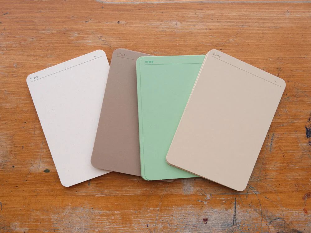 Foglietto - Memo Cards - Deck of 60 - A6 - Spazio (Beige/Brown/Green/White) - Image 2