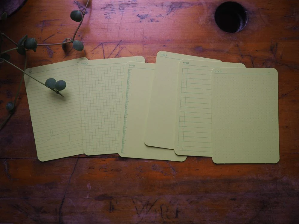 Foglietto - Memo Cards - Deck of 60 - A6 - Verde (Green) - Image 2