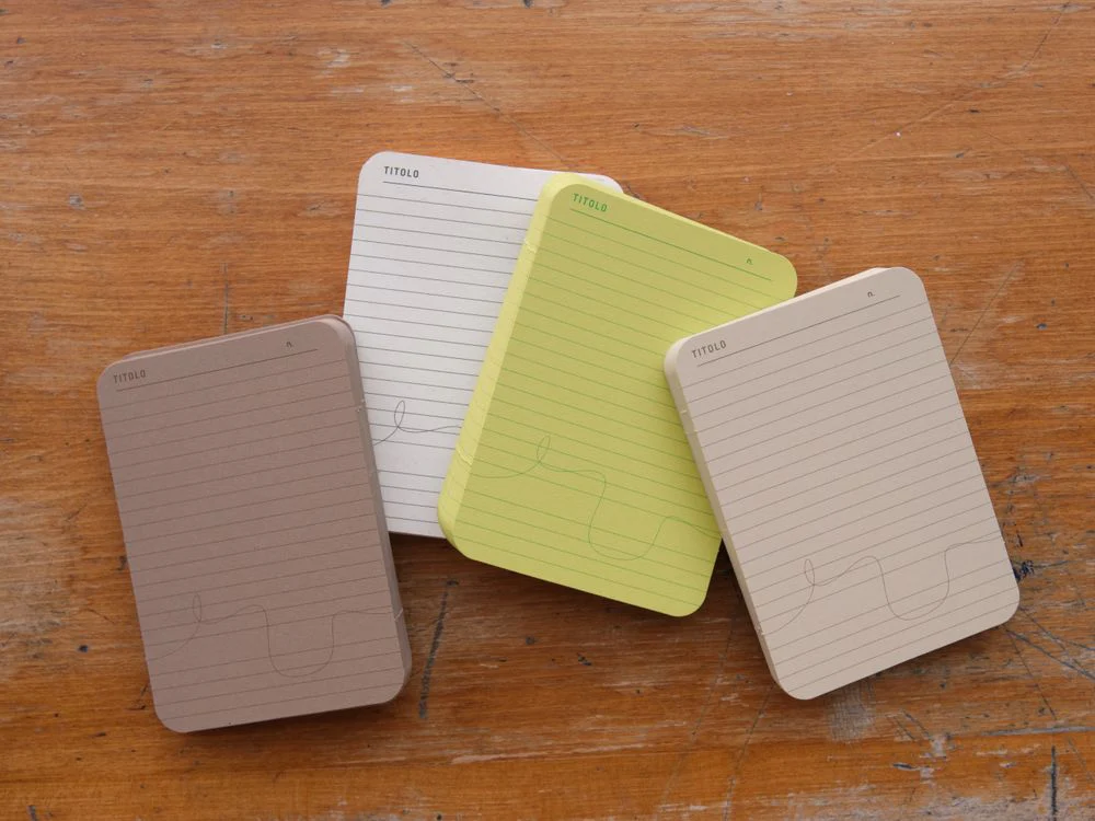 Foglietto - Memo Cards - Deck of 60 - A7 - Go With the Flow (Beige/Brown/Tatin Green/White) - Image 2