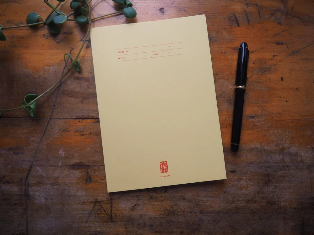 Foglietto - Nota Bene Notepad - 70 Sheets - A5 - Puntini Puntini (Yellow)
