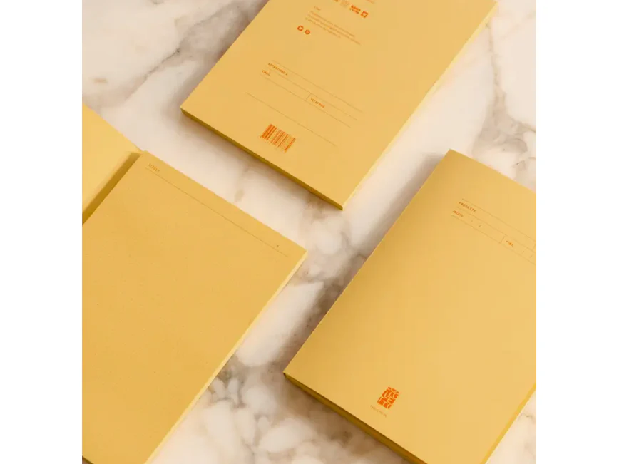Foglietto - Nota Bene Notepad - 70 Sheets - A5 - Puntini Puntini (Yellow) - Image 3