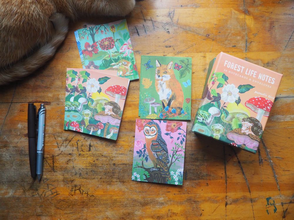 Forest Life Notes Set - 20 Notecards & Envelopes - Image 3