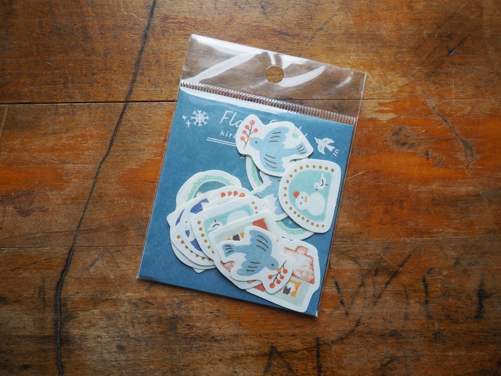 Furukawashiko - Stickers - 20 Pieces - Small Bird (QSA175)