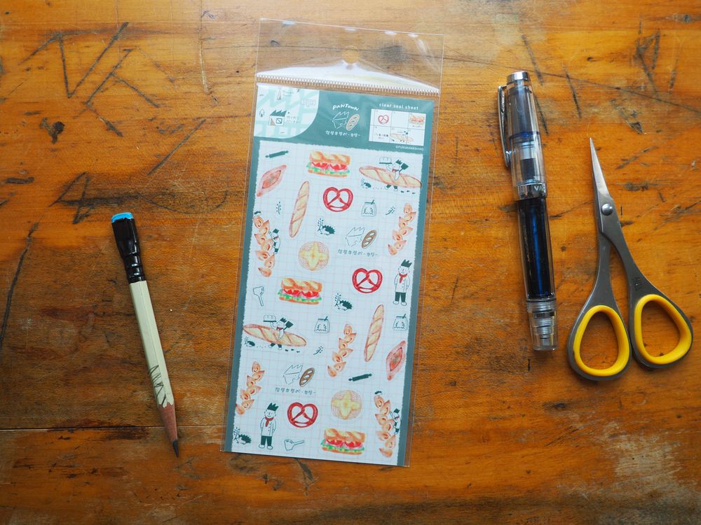 Furukawashiko - Transparent Stickers - 1 Sheet - Crunchy Bakery