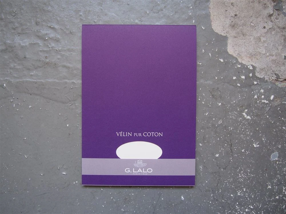 G. Lalo Velin Pur Coton - A4 (40 sheets)