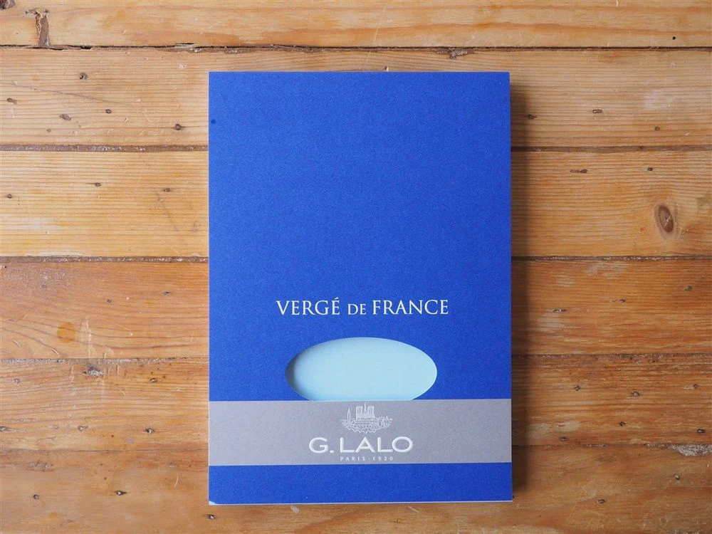 G. Lalo Verge de France - A5 - Blue (50 sheets)