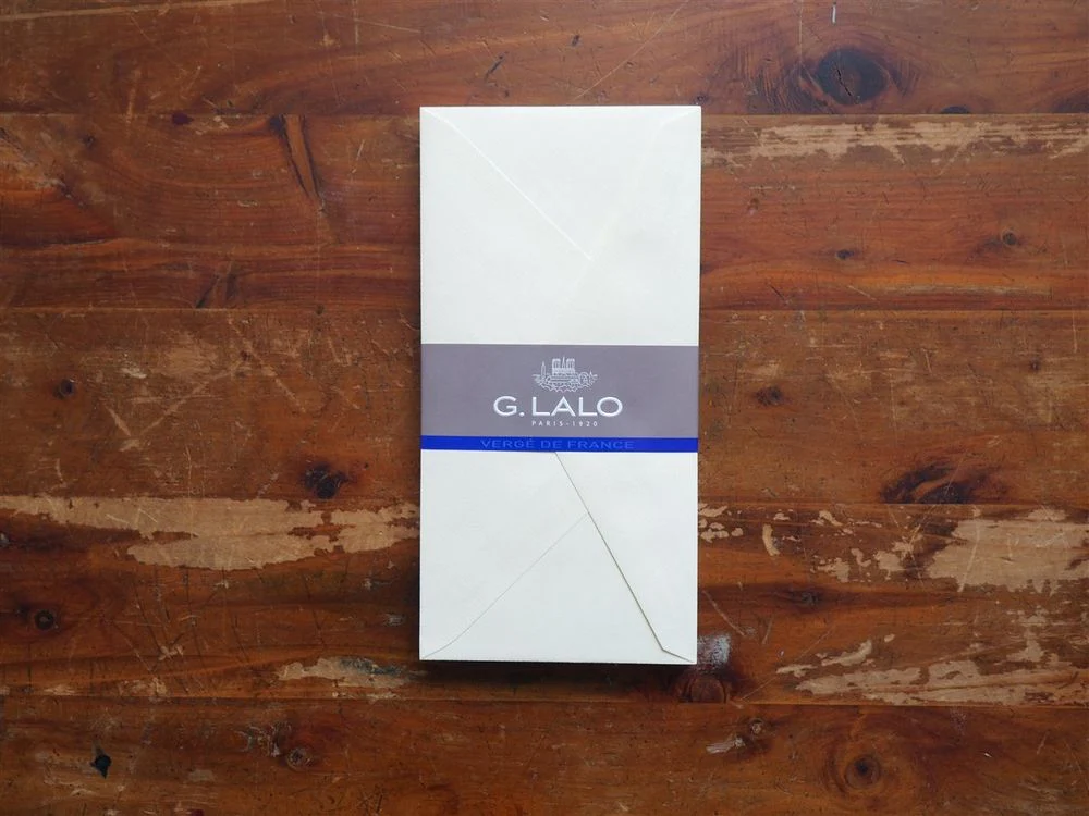 G. Lalo Verge de France - Ivory Envelopes (for A4)