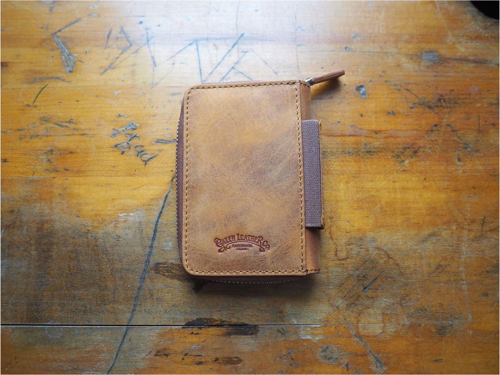Galen Leather - EDC Wallet - Crazy Horse Brown - Image 2