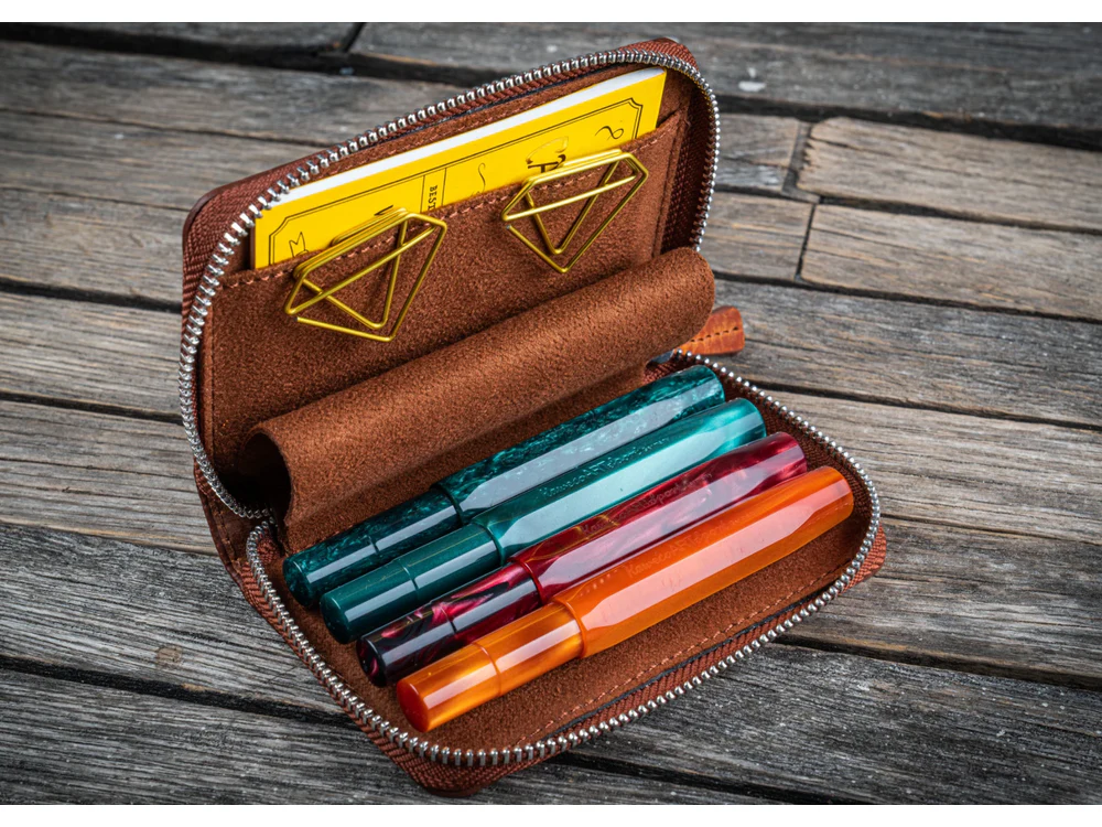 Galen Leather - EDC Wallet - Crazy Horse Tan - Image 2