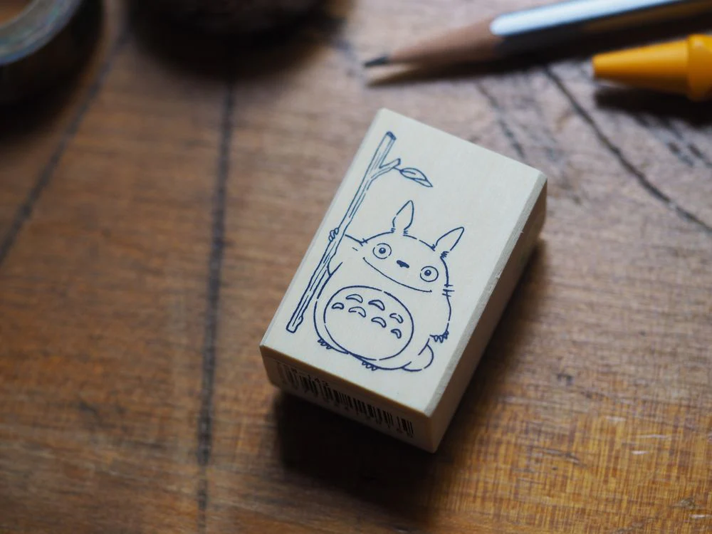 Ghibli x Masute no Aibou Rubber Stamp - My Neighbor Totoro (TSW-143)