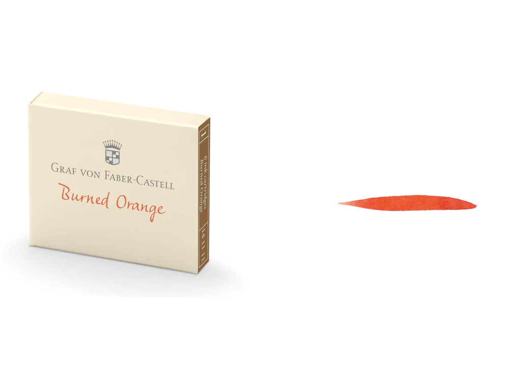 Graf Von Faber-Castell Cartridges - Burned Orange