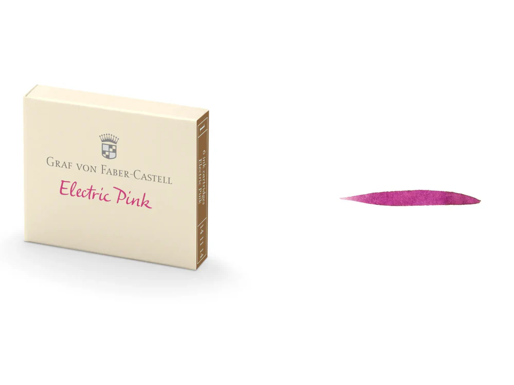 Graf Von Faber-Castell Cartridges - Electric Pink