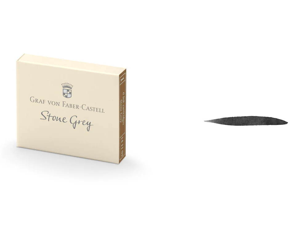 Graf Von Faber-Castell Cartridges - Stone Grey