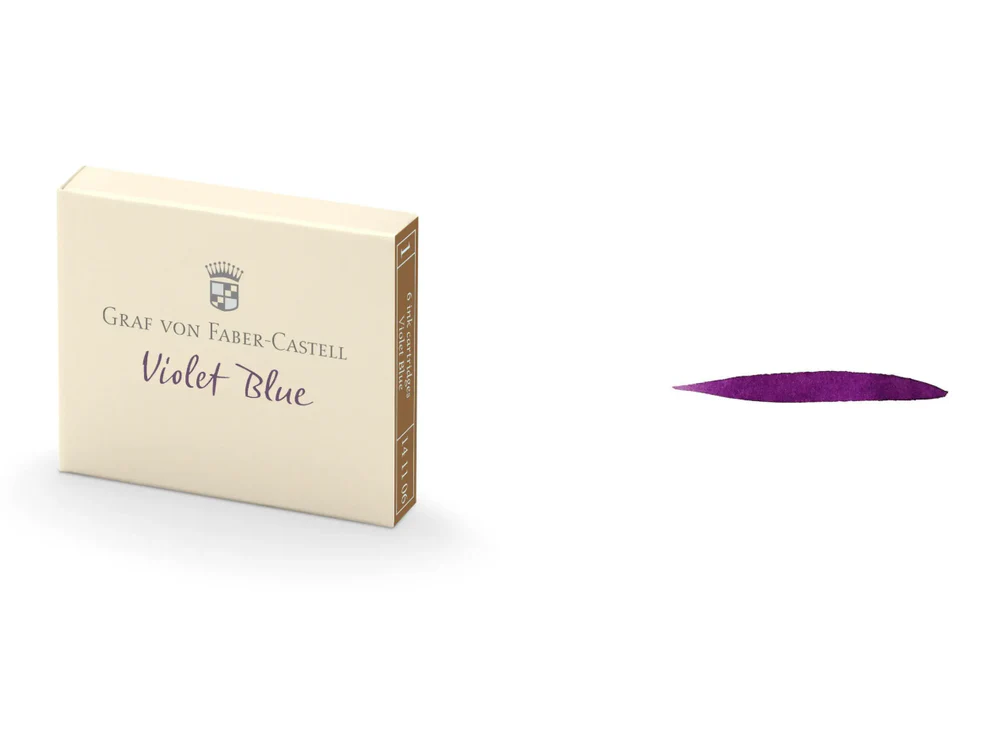 Graf Von Faber-Castell Cartridges - Violet Blue