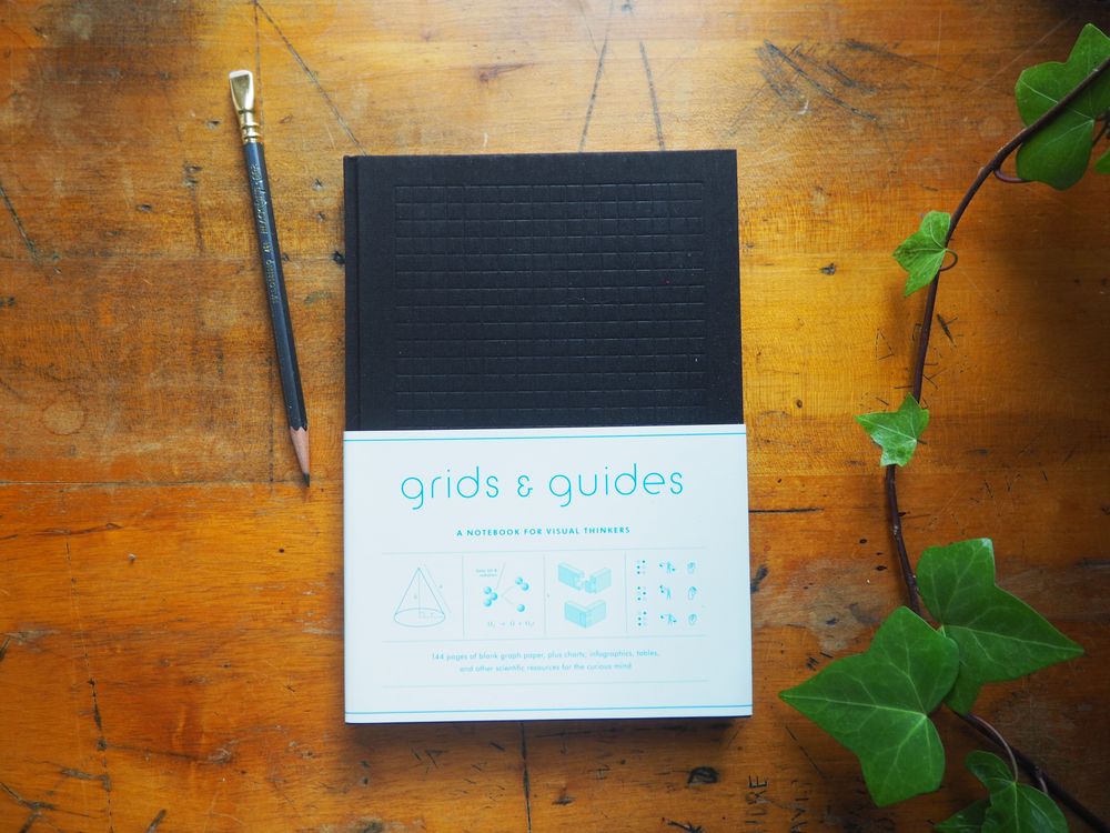 Grids & Guides - A Notebook for Visual Thinkers - Black