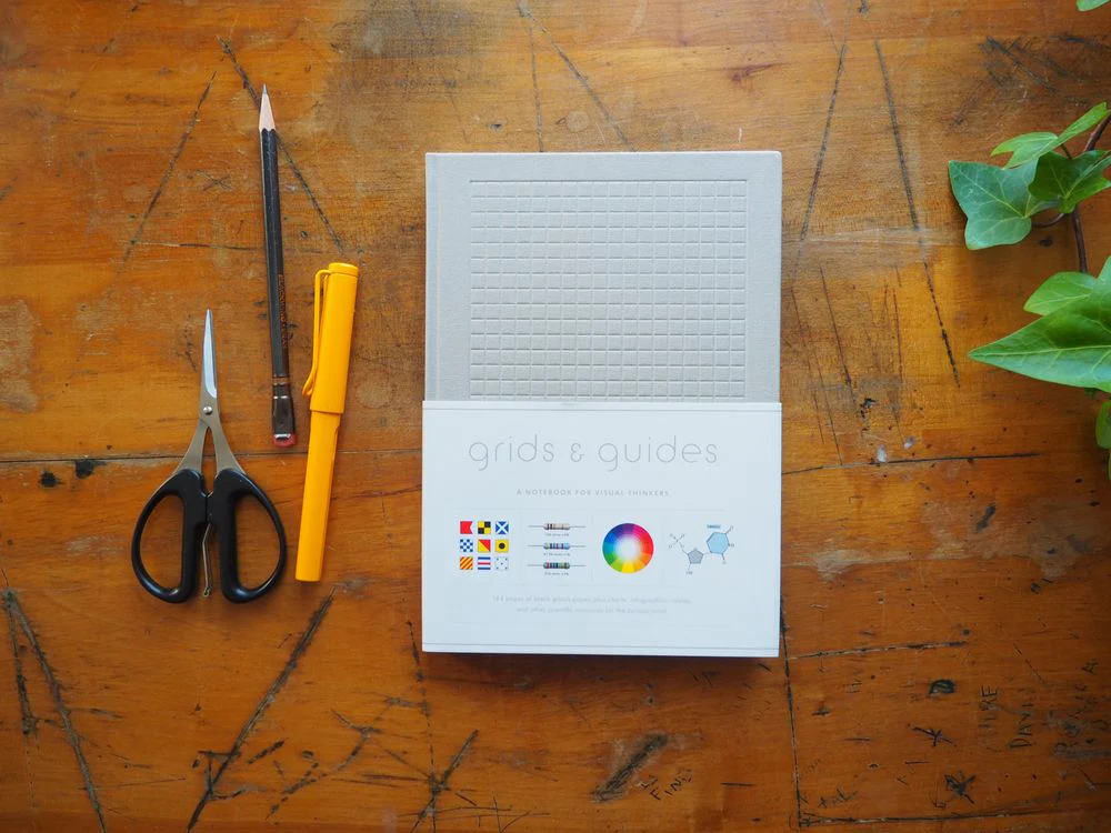 Grids & Guides - A Notebook for Visual Thinkers - Grey