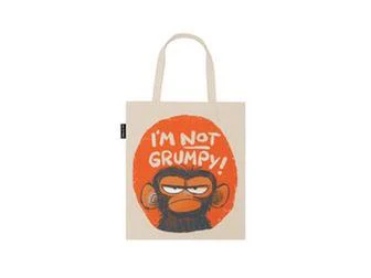 Grumpy Monkey Tote Bag - Image 3