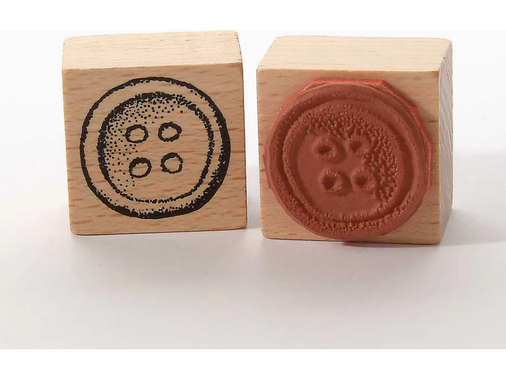 Heindesign Rubber Stamp - Round Button - Image 2