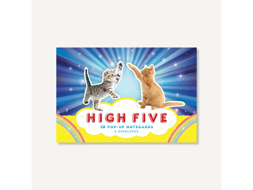 High Five: 10 Pop-Up Notecards & Envelopes