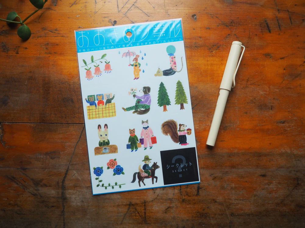 Hitotoki - Large Stickers - 12 Stickers - Life