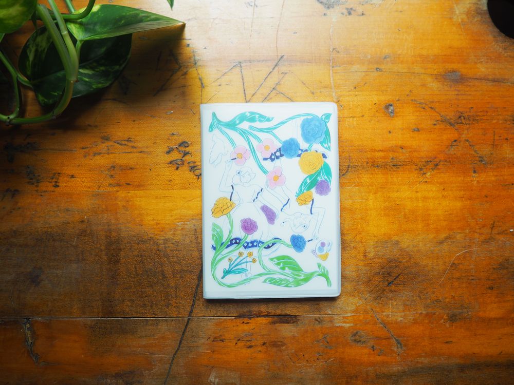 Hitotoki - Note Passport Size (133 x 94mm) - My Garden