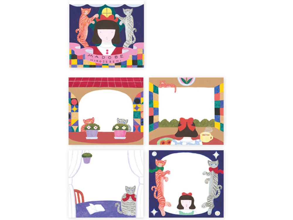 Memo Pad - Hyogensha - Hirose Beni Madobe (22-787) - Image 2