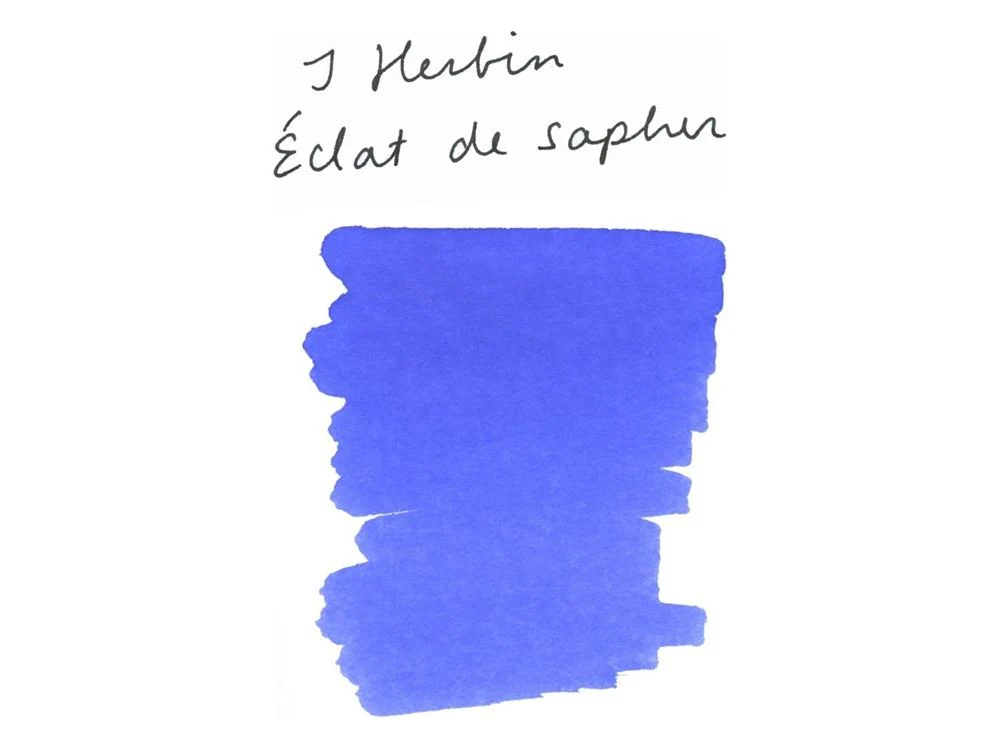 J. Herbin Fountain Pen Ink (30mL) - Eclat de Saphir - Image 2