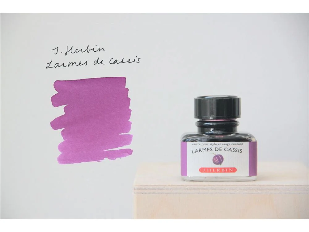 J. Herbin Fountain Pen Ink (30mL) - Larmes De Cassis