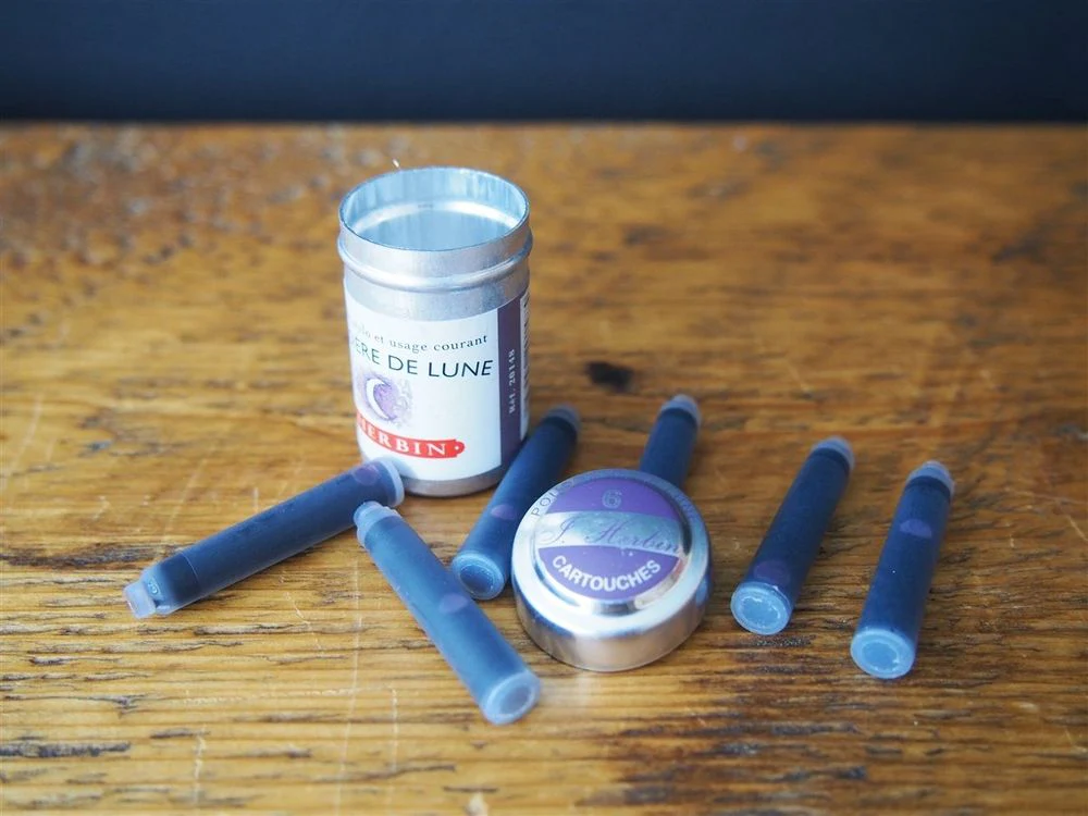J. Herbin Ink Cartridges - Poussiere de Lune