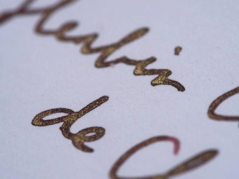 Jacques Herbin Fountain Pen Ink (50mL) - 1670 Anniversary - Caroube De Chypre - Image 2