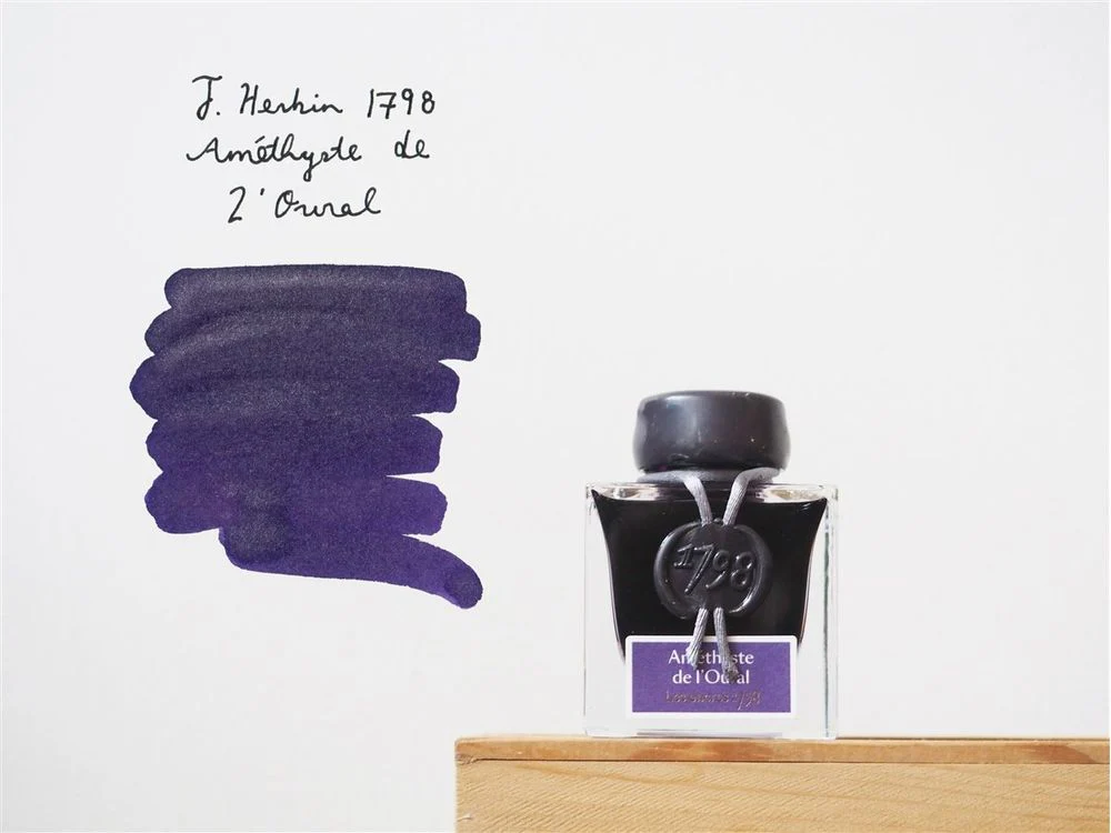 Jacques Herbin Fountain Pen Ink (50mL) - 1798 Anniversary - Amethyste de l'Oural