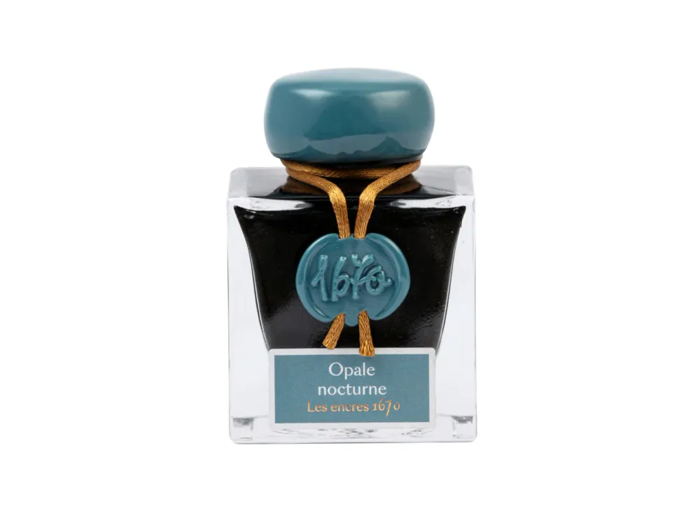 Jacques Herbin Fountain Pen Ink (50mL) - 1670 Anniversary - Opale Nocturne