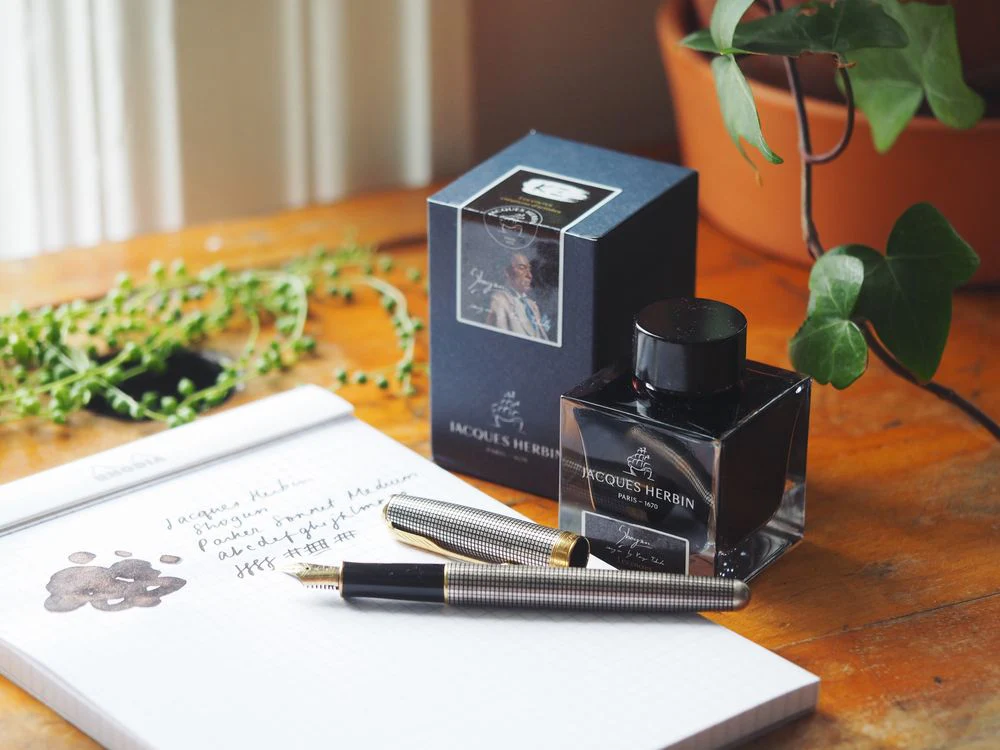 Jacques Herbin Fountain Pen Ink (50mL) - Artist Series - Shogun by Kenzo Takada and K3