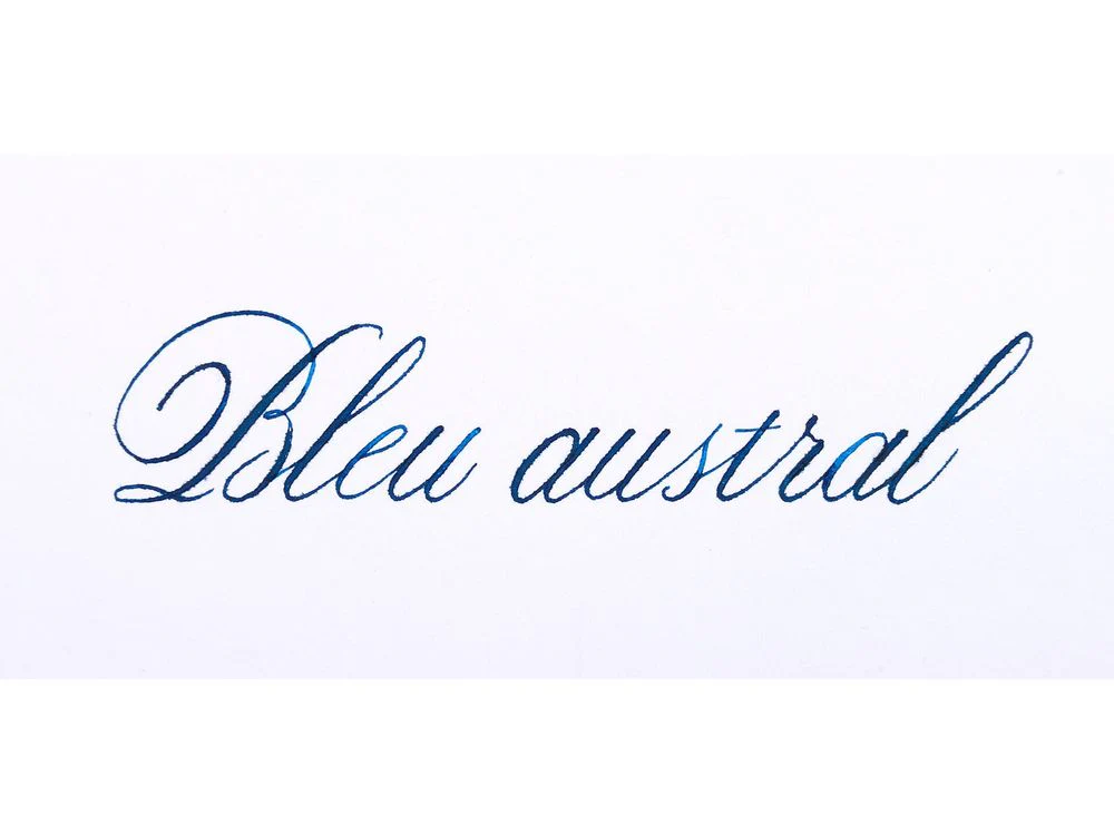 Jacques Herbin Fountain Pen Ink (50mL) - Bleu Austral - Image 2